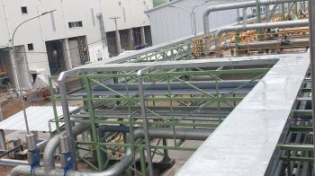 Lắp đặt đường ống công nghệ Nhà máy Giấy Marubeni Kraft Paper